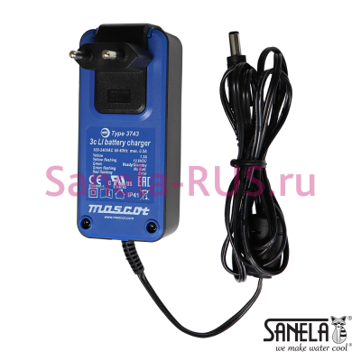 Зарядное устройство для аккумуляторного блока SLA 58N арт: 06581 Sanela Чехия (фото, схема)