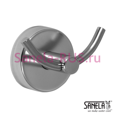 Двойная металлическая вешалка SLZN 57 арт: 95570 Sanela Чехия (фото, схема)