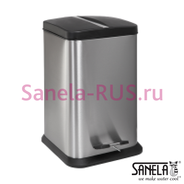 Нержавеющее мусорное ведро с педалью SLZN 79X