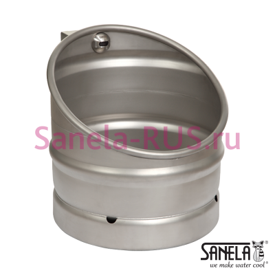 Нержавеющий автоматический писсуар KEG SLPN 10E арт: 91109 Sanela Чехия (фото, схема)