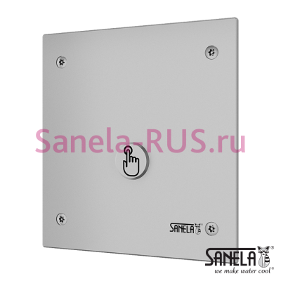 Антивандальная пьезо кнопка смыва унитаза SLW 01PA арт: 14016 Sanela Чехия (фото, схема) Антивандальная пьезо кнопка смыва унитаза SLW 01PA арт: 14016 Sanela Чехия (фото, схема)