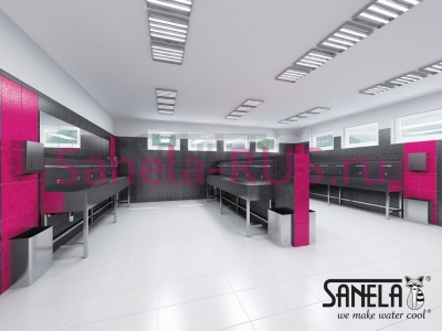 Нержавеющая раковина коллективная на ножках 1250мм SLUN 50E арт: 93501 Sanela Чехия (фото, схема) Нержавеющая раковина коллективная на ножках 1250мм SLUN 50E арт: 93501 Sanela Чехия (фото, схема)