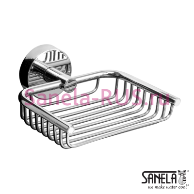 Нержавеющая мыльница SLZD 18 арт: 62180 Sanela Чехия (фото, схема)