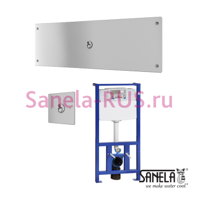 Комплект SLW 04PA (с инсталляцией SLR 21 и дополнительной кнопкой) арт: 14046 Sanela Чехия (фото, схема)