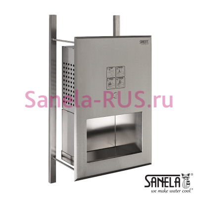 Нержавеющая мультифункциональная раковина SLUN 70H арт: 73701 Sanela Чехия (фото, схема)