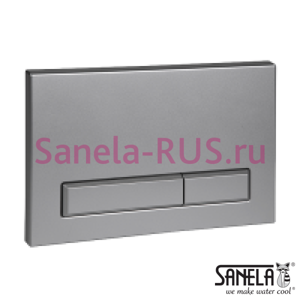 Кнопка SLW 52 (для инсталляции SLR 21, матовый хром)